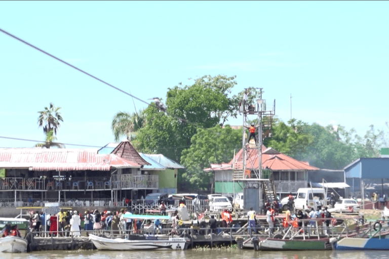 Dunga Beach in Kenya’s Kisumu county. Image by Achieng’ Otieno for Mongabay.