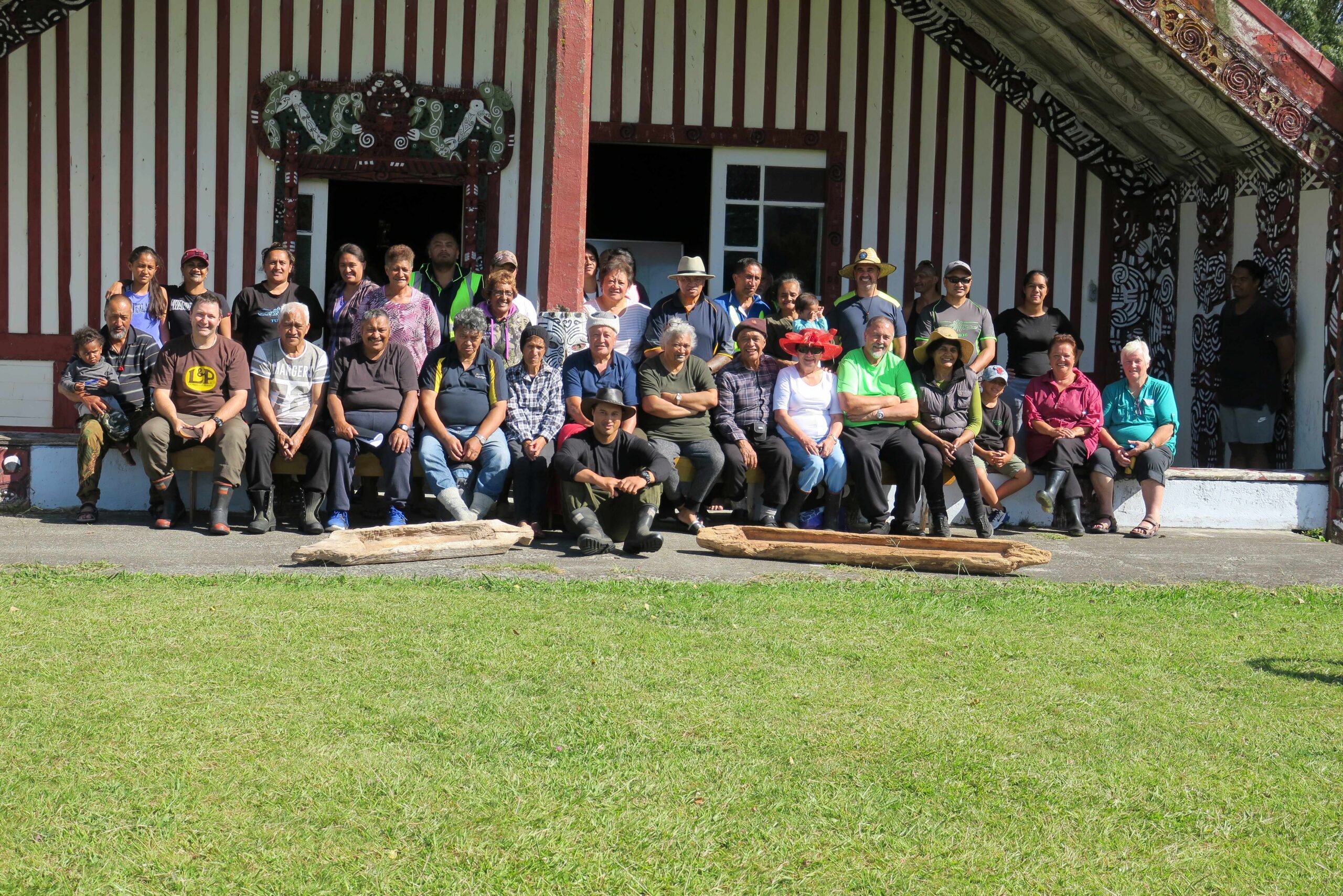 Tuawhenua group involved in the research process. Image by Manaaki Whenua/Landcare Research.