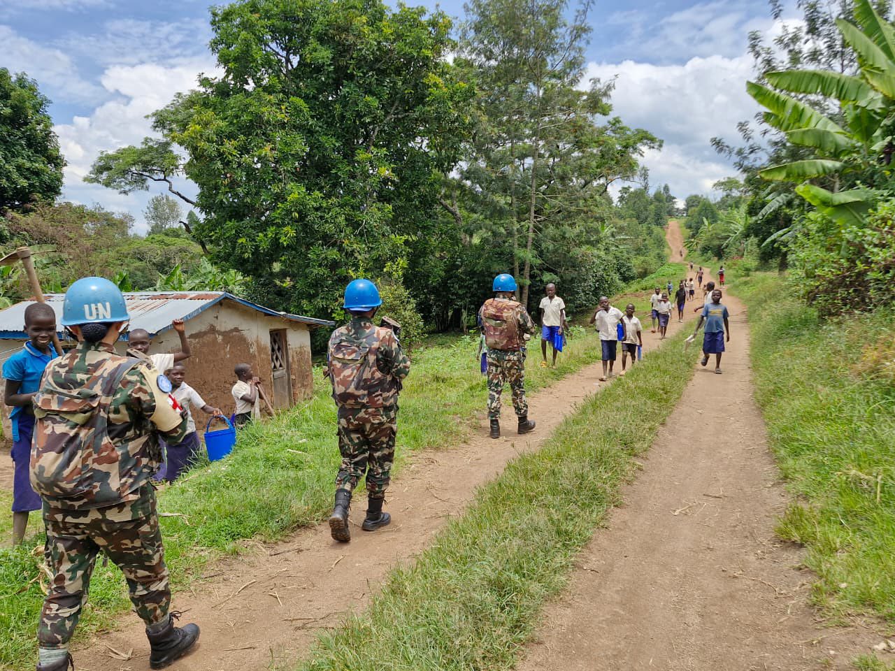 The United Nations peacekeeping mission in the Democratic Republic of Congo is one of the largest in the world. Image courtesy of MONUSCO.