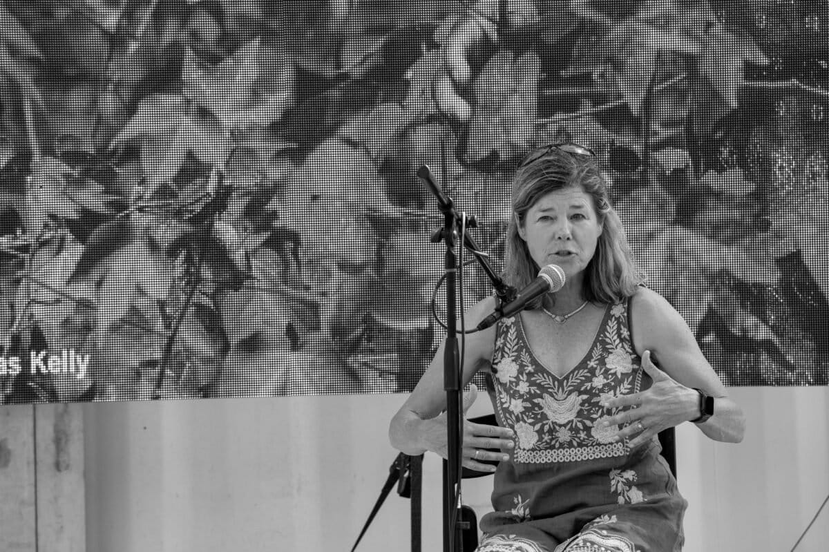 Tierney Thys at the 2022 2022 Smithsonian Folklife Festival. Photo by Sonya Pencheva and Phillip R. Lee