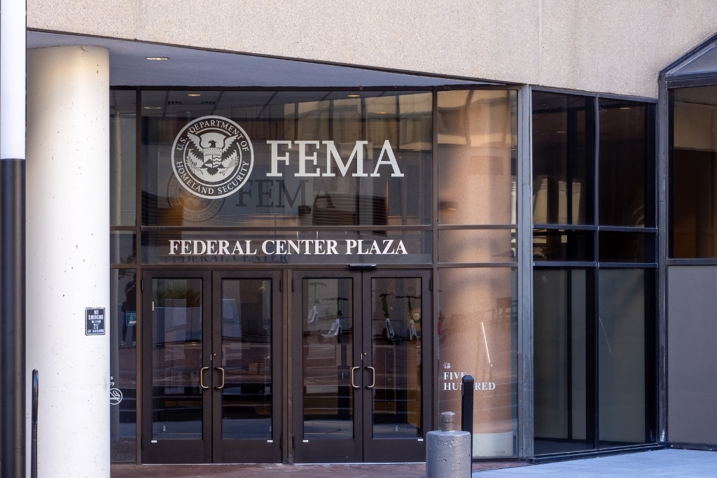 FEMA headquarters in Washington, DC.
